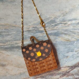 Miniature Luxury Bag for 1/6 Dolls – Handmade Fashion Accessory