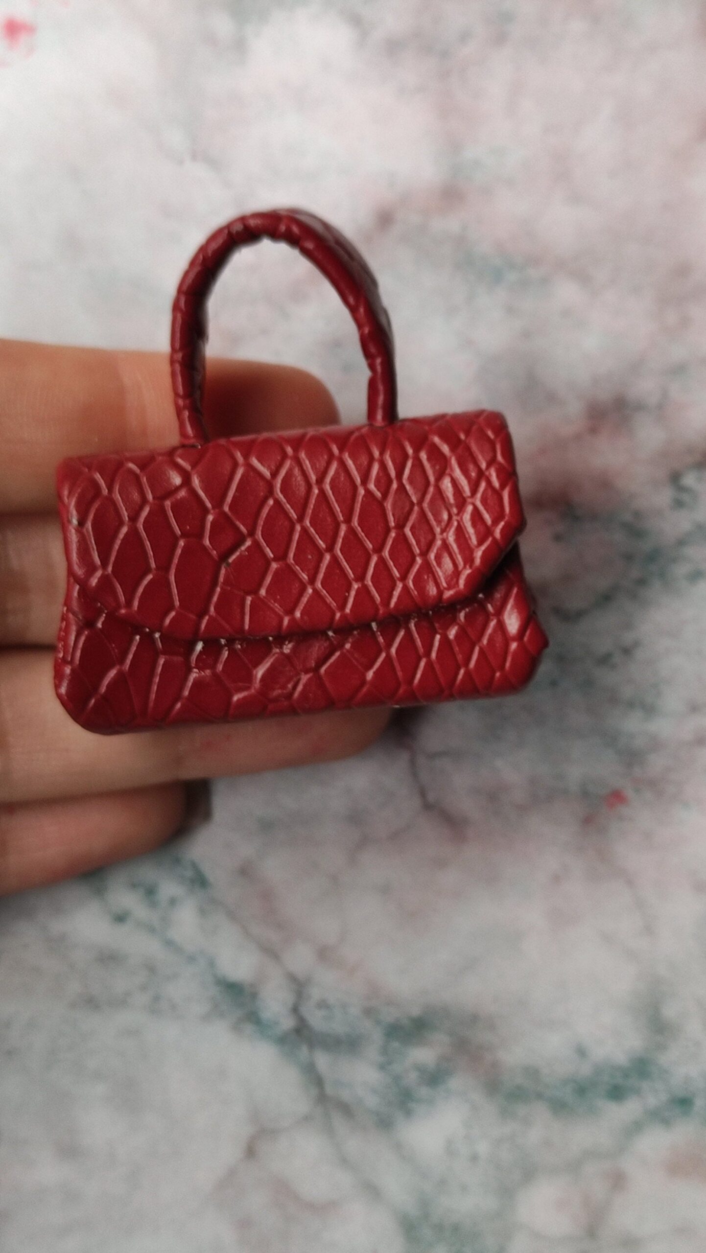 Bolso lujo para muñecas 1/6 tipo barbie, blythe, licca, azone, obitsu, miniature bags for dolls, barbie bag, barbie clothes, blythe clothes