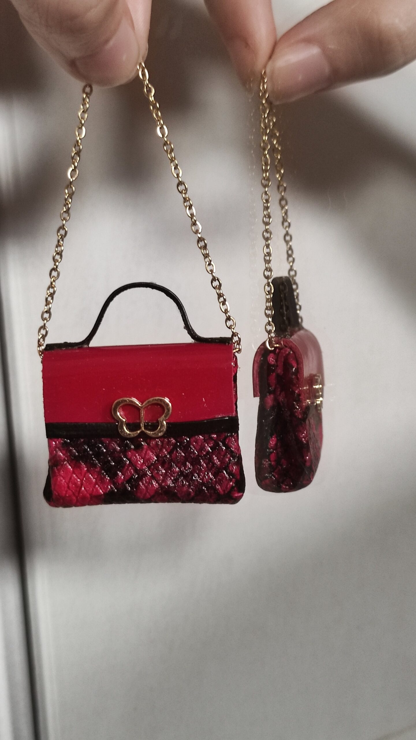 Bolso muñecas, bolso Barbie, bolso lujo muñeca, Barbie accesories, blythe bag, miniature bags for dolls, bolso juguete, fashion dolls